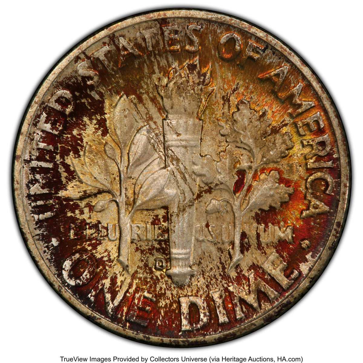 1948-D 10C FB Roosevelt Dime PCGS MS68