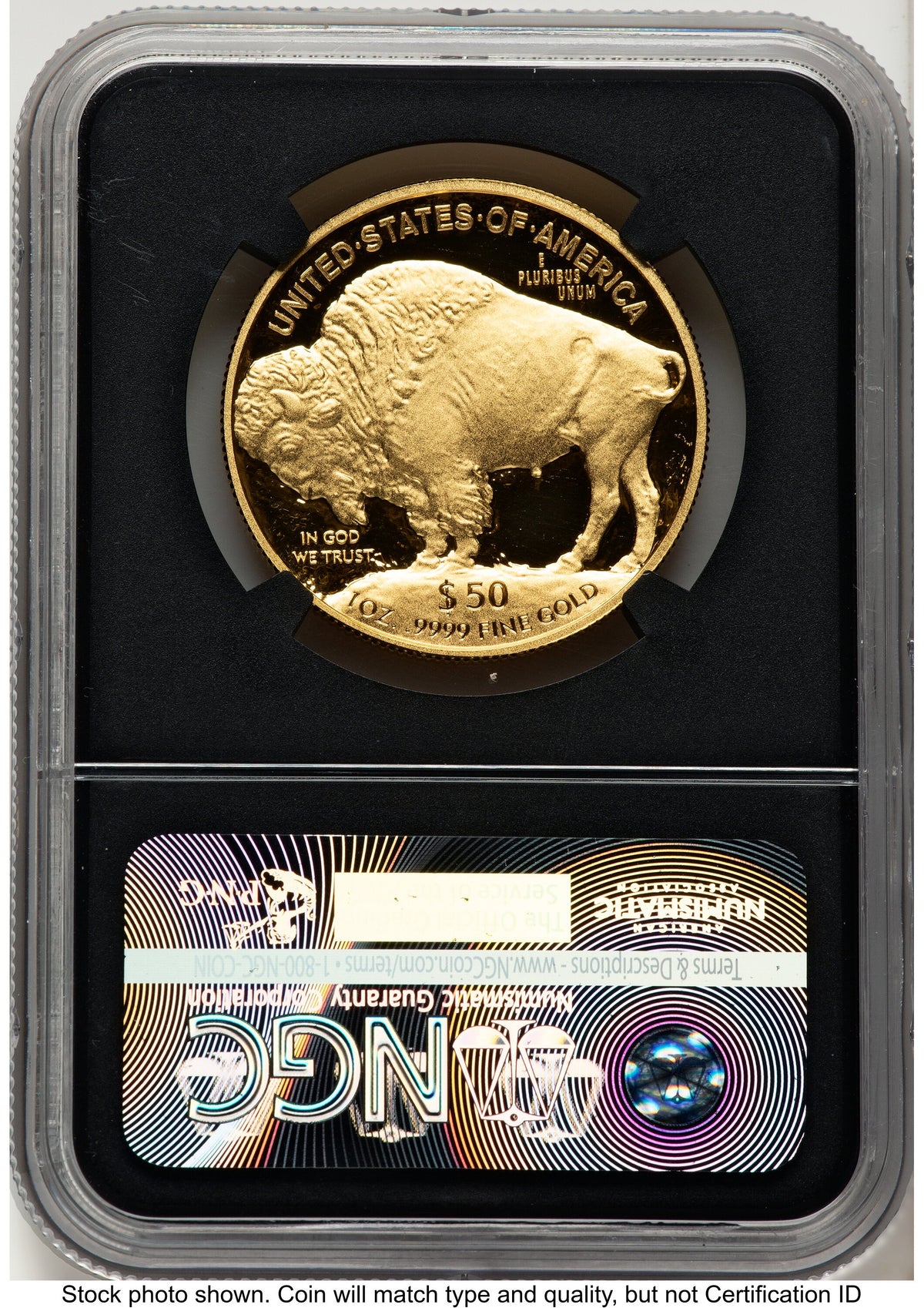 2017-W Proof Gold Buffalo 1 oz ER John Blue NGC PF70 Mercanti