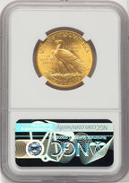 1908 $10 MOTTO Indian Eagle NGC MS67