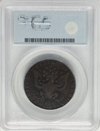 1792 Washington Getz Pattern Cent Small Eagle Copper BN Colonials PCGS F12