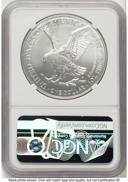 2026 Silver Eagle FDI Michael Gaudioso NGC MS70
