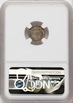 1859 3CS Three Cent Silver NGC MS65