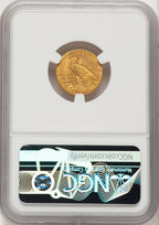 1909 $2.50 Indian Quarter Eagle NGC MS64