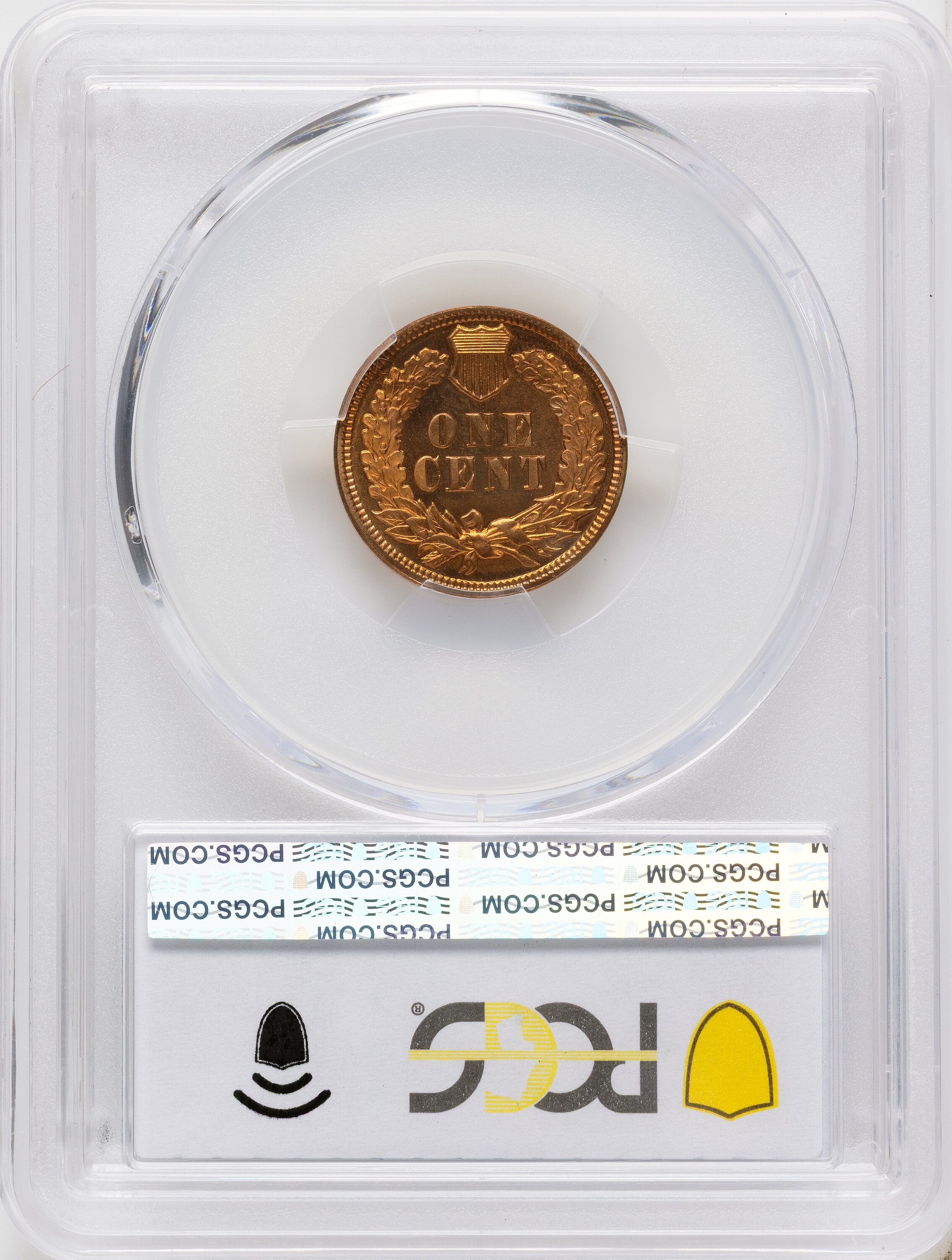 1895 1C CA Proof Indian Cent PCGS PR66+