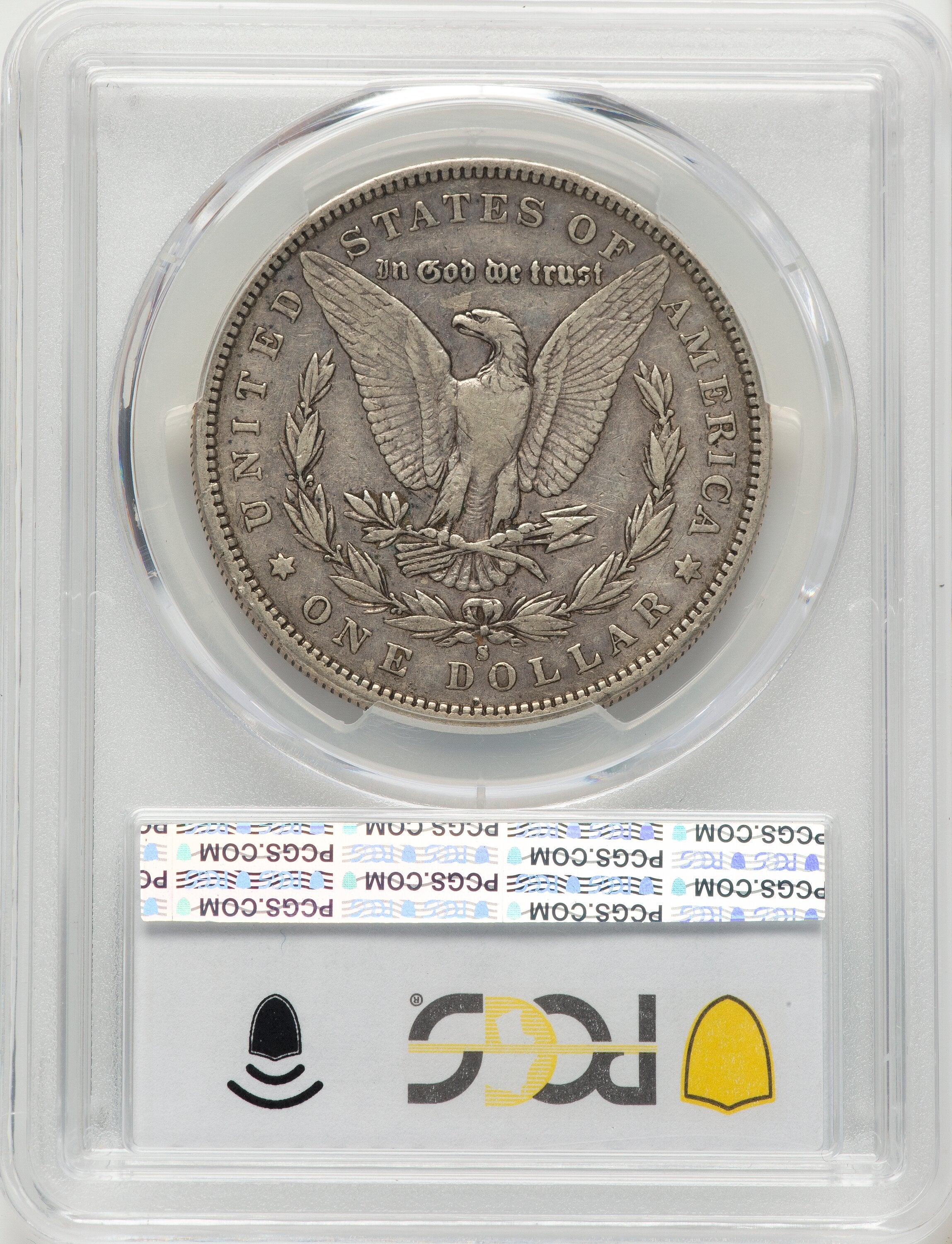 1893-S CAC Morgan Dollar PCGS XF40
