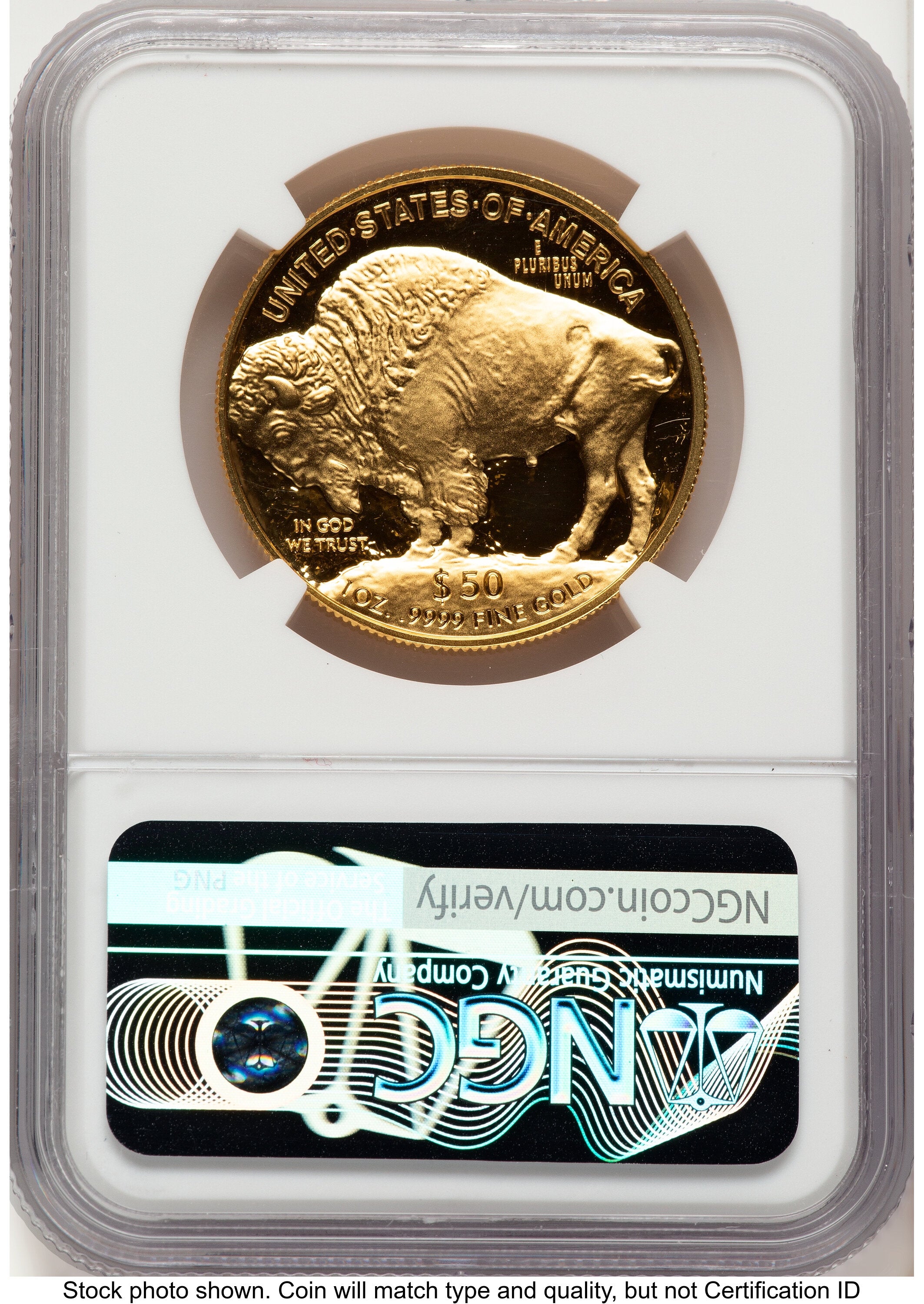 2025-W Proof Gold Buffalo 1 oz FDI Mike Castle NGC PF70