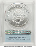 2020 Silver Eagle FS Flag PCGS MS70