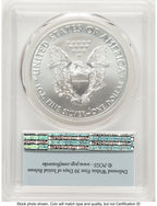 2018 Silver Eagle FS Flag PCGS MS70