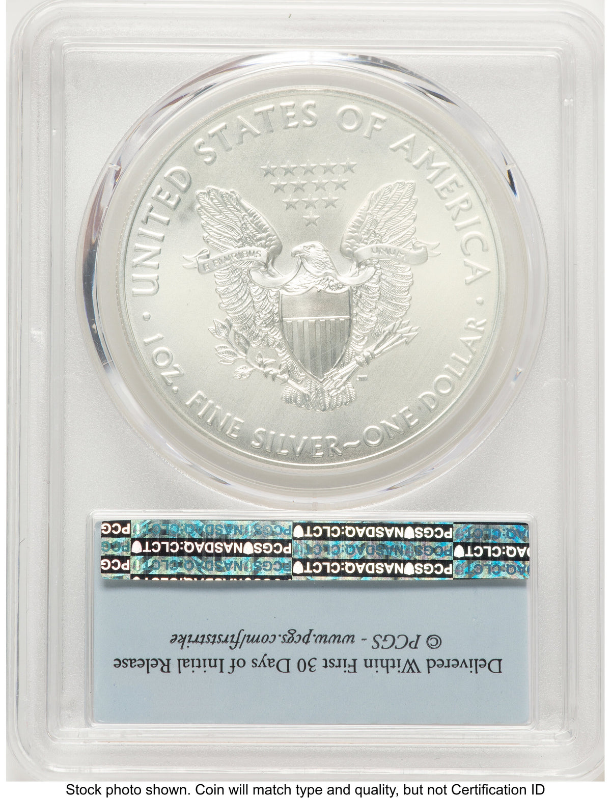 2017 Silver Eagle FS Flag PCGS MS70