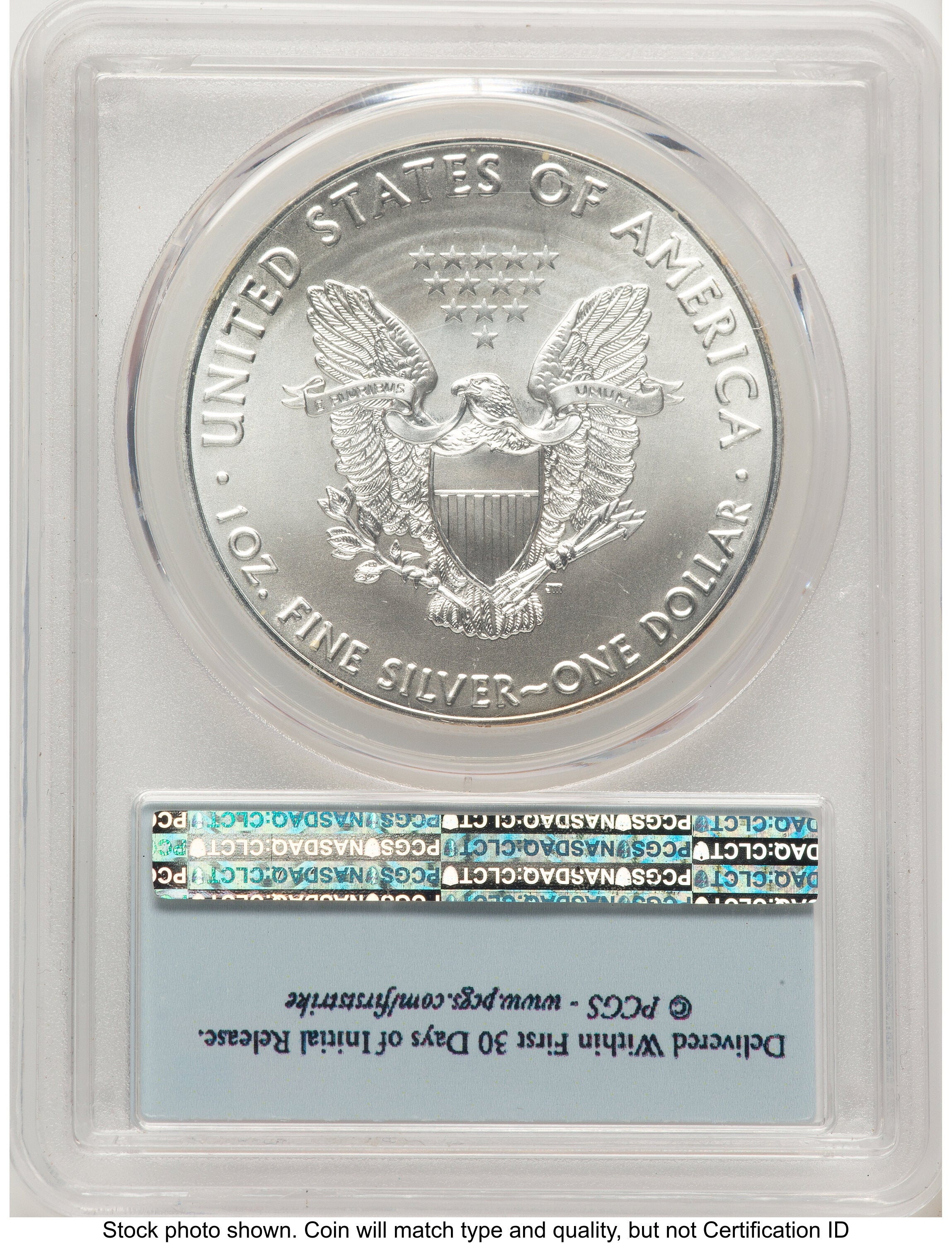 2016 Silver Eagle FS Flag PCGS MS70