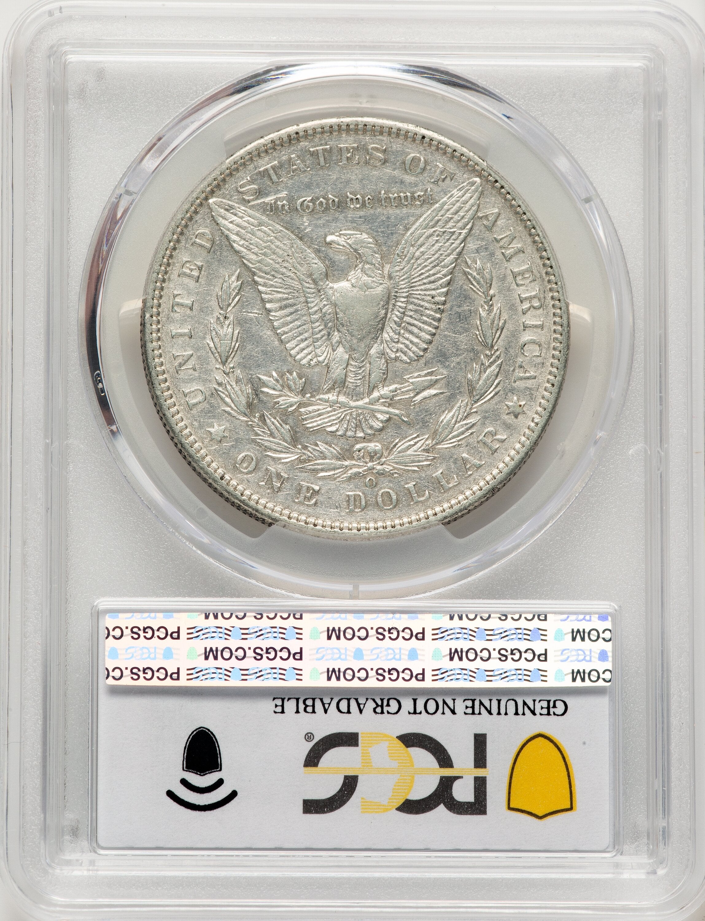 1895-O Genuine Morgan Dollar Genuine PCGS XF40
