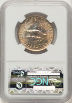 1936 50C Wisconsin Commemorative Silver NGC MS67