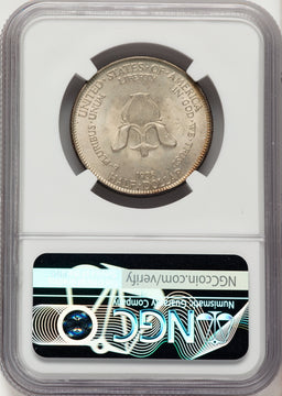 1938 50C New Rochelle Commemorative Silver NGC MS67