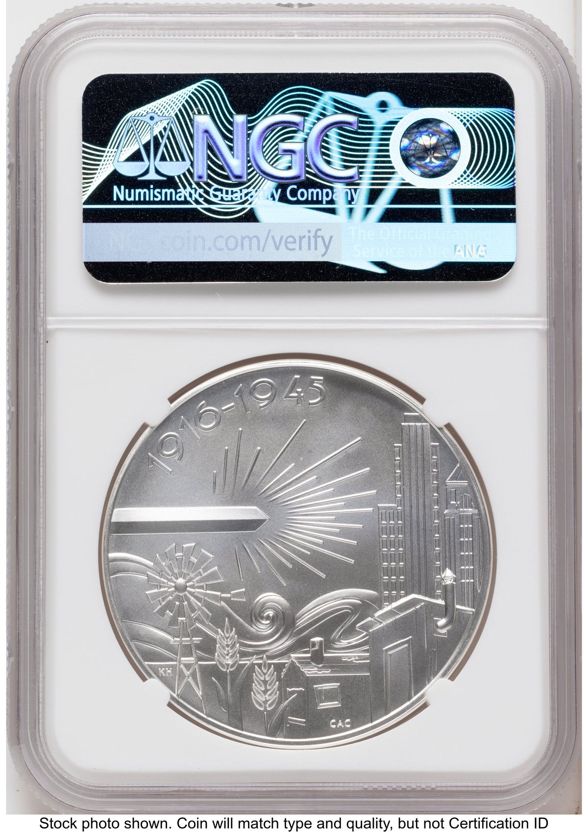 2026 Best of the Mint 1916 Mercury Silver Medal 1 oz FDI America 250 Congress Building Label NGC MS70