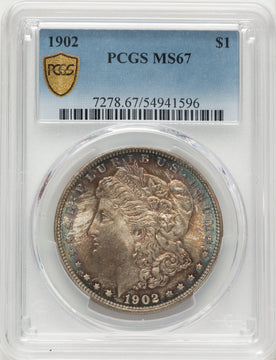 1902 Morgan Dollar PCGS MS67