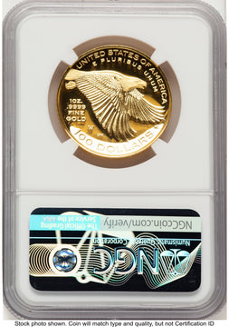 2017-W G$100 American Liberty High Relief Mike Castle NGC PF70