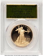 2021-W Type 2 Proof Gold Eagle 1 oz FDI Gold Foil PCGS PR70