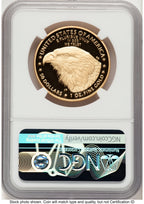 2021-W Type 2 Proof Gold Eagle 1 oz FDI Mike Castle NGC PF70