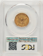 1861 $5 Liberty Half Eagle PCGS AU55