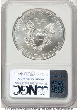 2011-W Burnished Silver Eagle 1 oz John /Michael Gaudioso US Mint Engraver Series NGC MS70 Mercanti