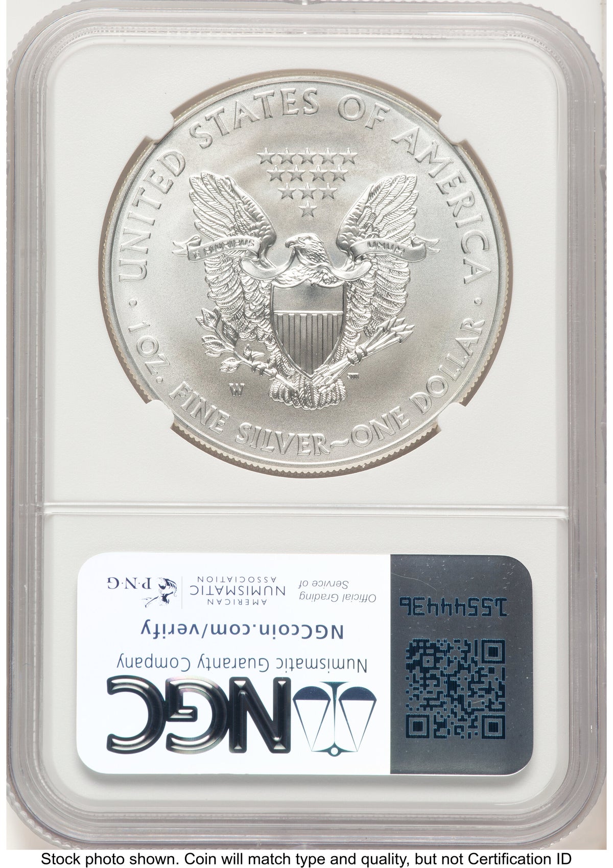 2012-W Burnished Silver Eagle 1 oz John /Michael Gaudioso US Mint Engraver Series NGC MS70 Mercanti