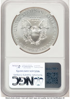 2014-W Burnished Silver Eagle 1 oz John /Michael Gaudioso US Mint Engraver Series NGC MS70 Mercanti