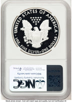 2019-W Proof Silver Eagle 1 oz John /Michael Gaudioso US Mint Engraver Series NGC PF70 Mercanti