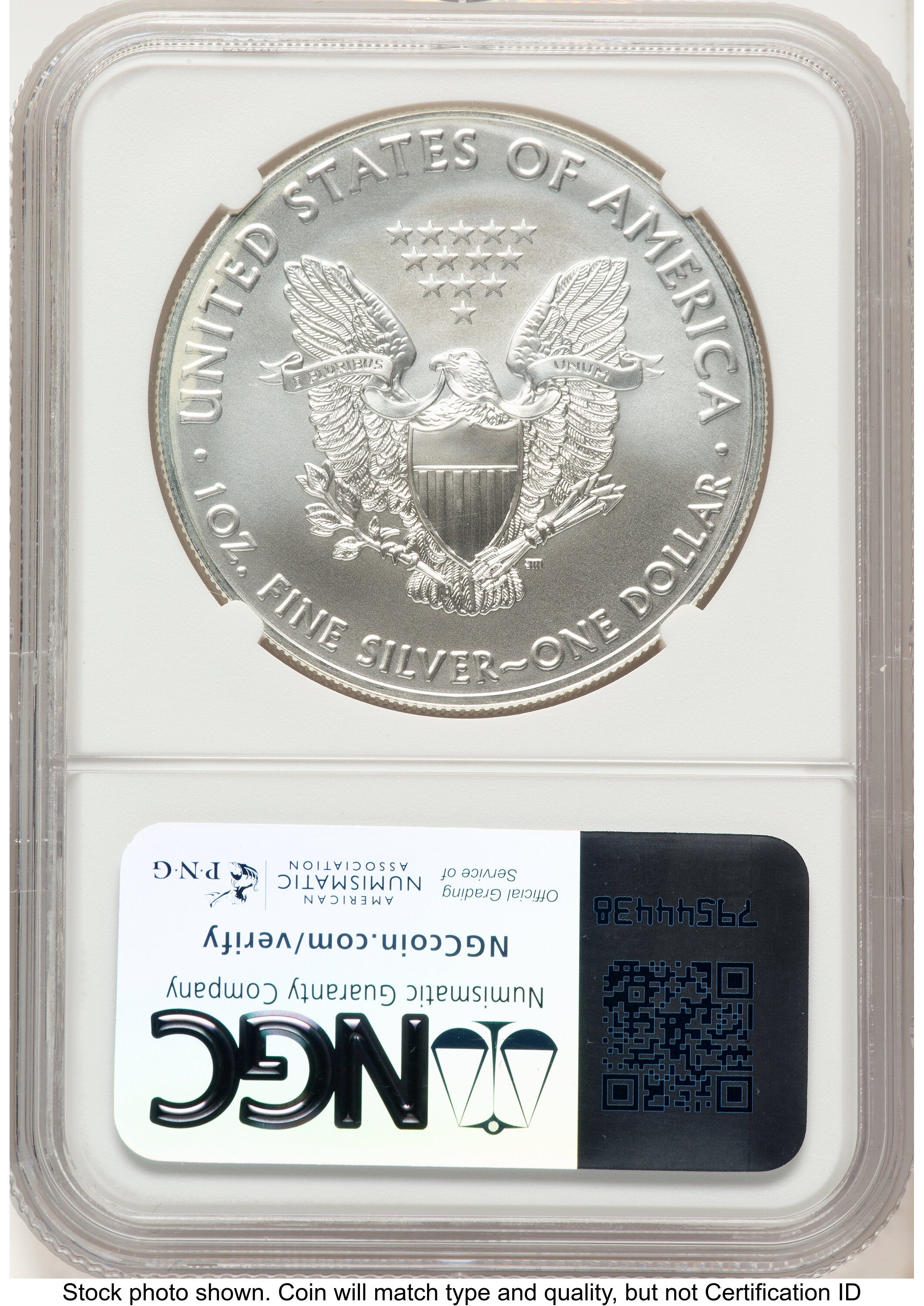 2021 Silver Eagle Type 1 Mark Salzberg Hand Select Label NGC MS70