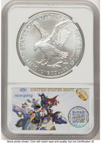 2024-(P) Silver Eagle (Privy Mark) First 50000 8 Era Label NGC MS69