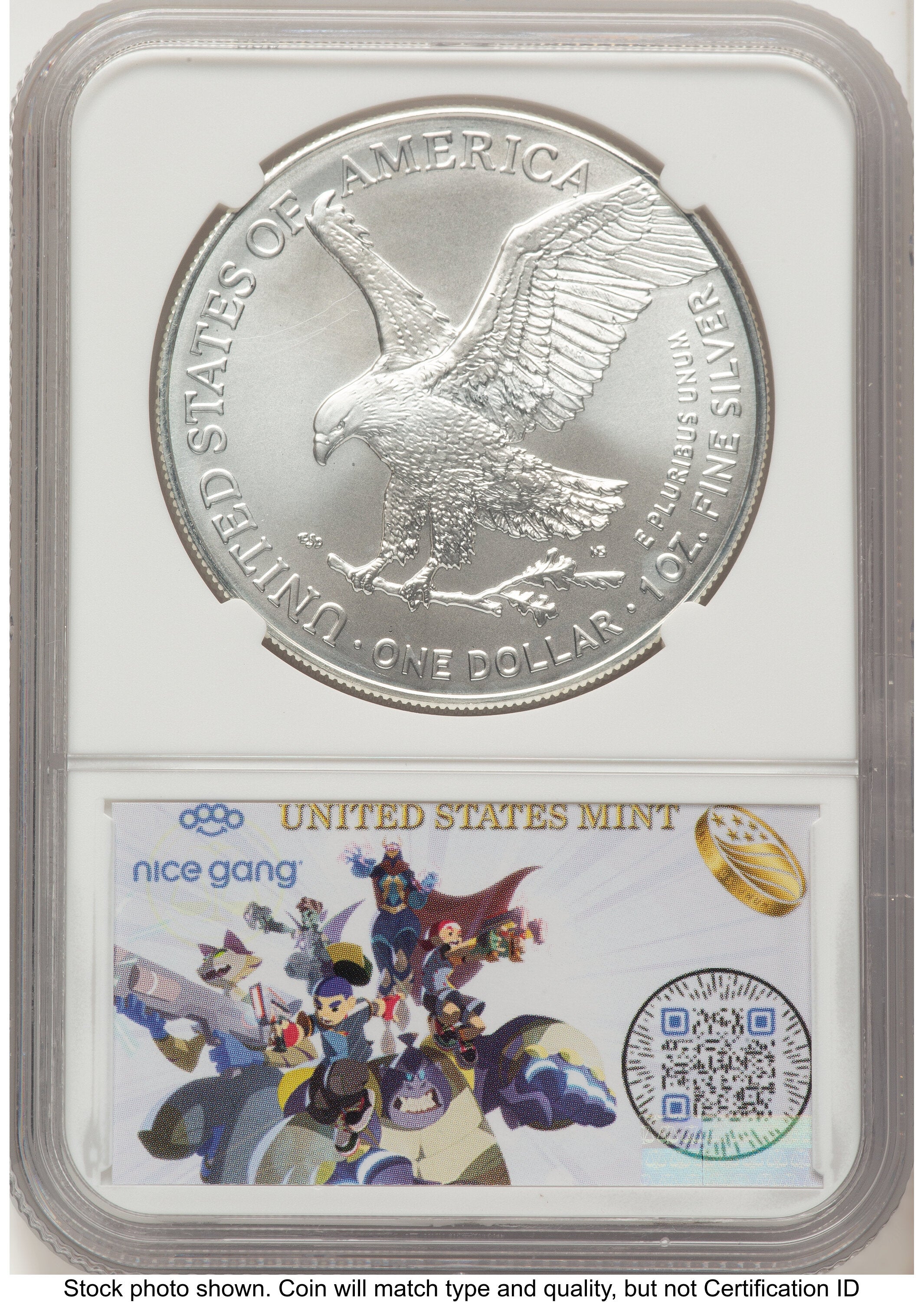 2024-(P) Silver Eagle (Privy Mark) First 50000 8 Era Label NGC MS69