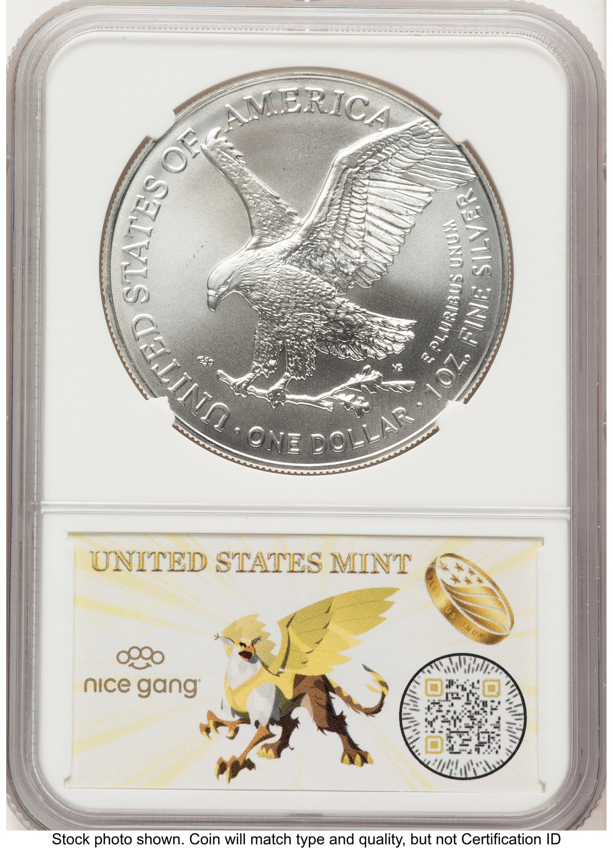 2025-(P) Silver Eagle (Privy Mark) First 50000 8 Era Label NGC MS69