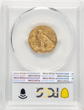 1915 $5 CAC Blue Gradient Indian Half Eagle PCGS MS63