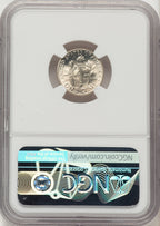 1950 10C FB Roosevelt Dime NGC MS68