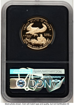 2019-W Proof Gold Eagle 1/2 oz FDI Washington NGC PF70 Ed Moy