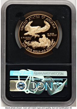 2019-W Proof Gold Eagle 1 oz FDI Elizabeth Jones Washington NGC PF70