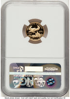2016-W Proof Gold Eagle 1/10 oz FDI Elizabeth Jones Washington NGC PF70