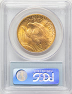1922-S $20 Saint-Gaudens Double Eagle PCGS MS64