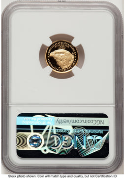 2023-W Proof Gold Eagle 1/10 oz FDI Mike Castle NGC PF70