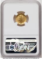 2026-W Best of the Mint 1916 Mercury Dime Gold 1/10 oz FDI Red Book NGC MS70