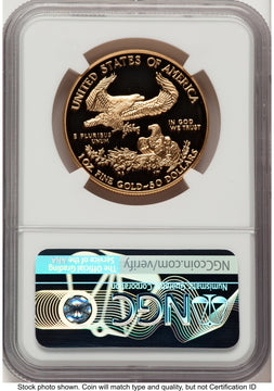 1997-W Proof Gold Eagle 1 oz John NGC PF70 Mercanti