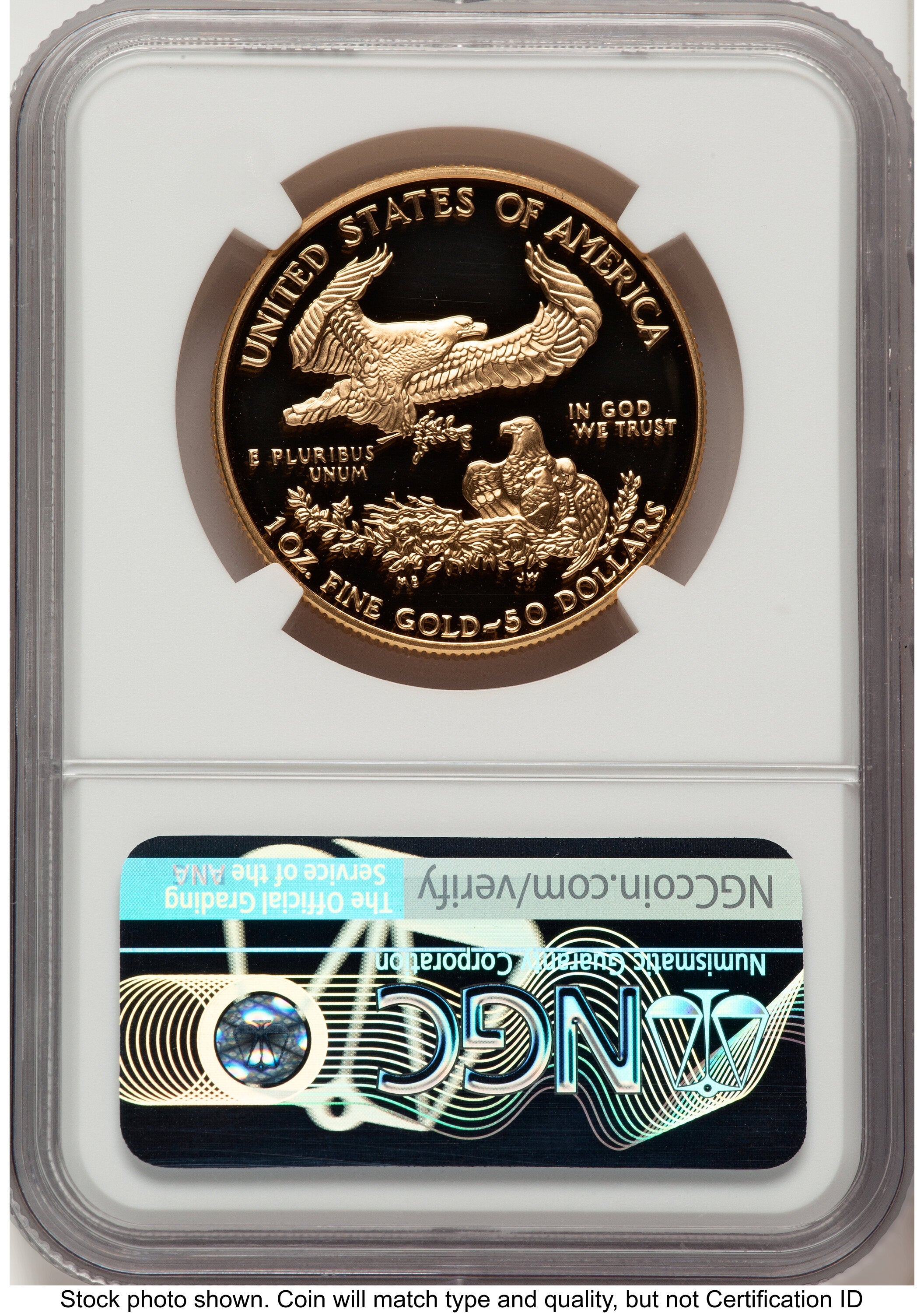 1997-W Proof Gold Eagle 1 oz John NGC PF70 Mercanti