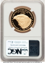2023-W Proof Gold Eagle 1 oz FDI John NGC PF70 Mercanti