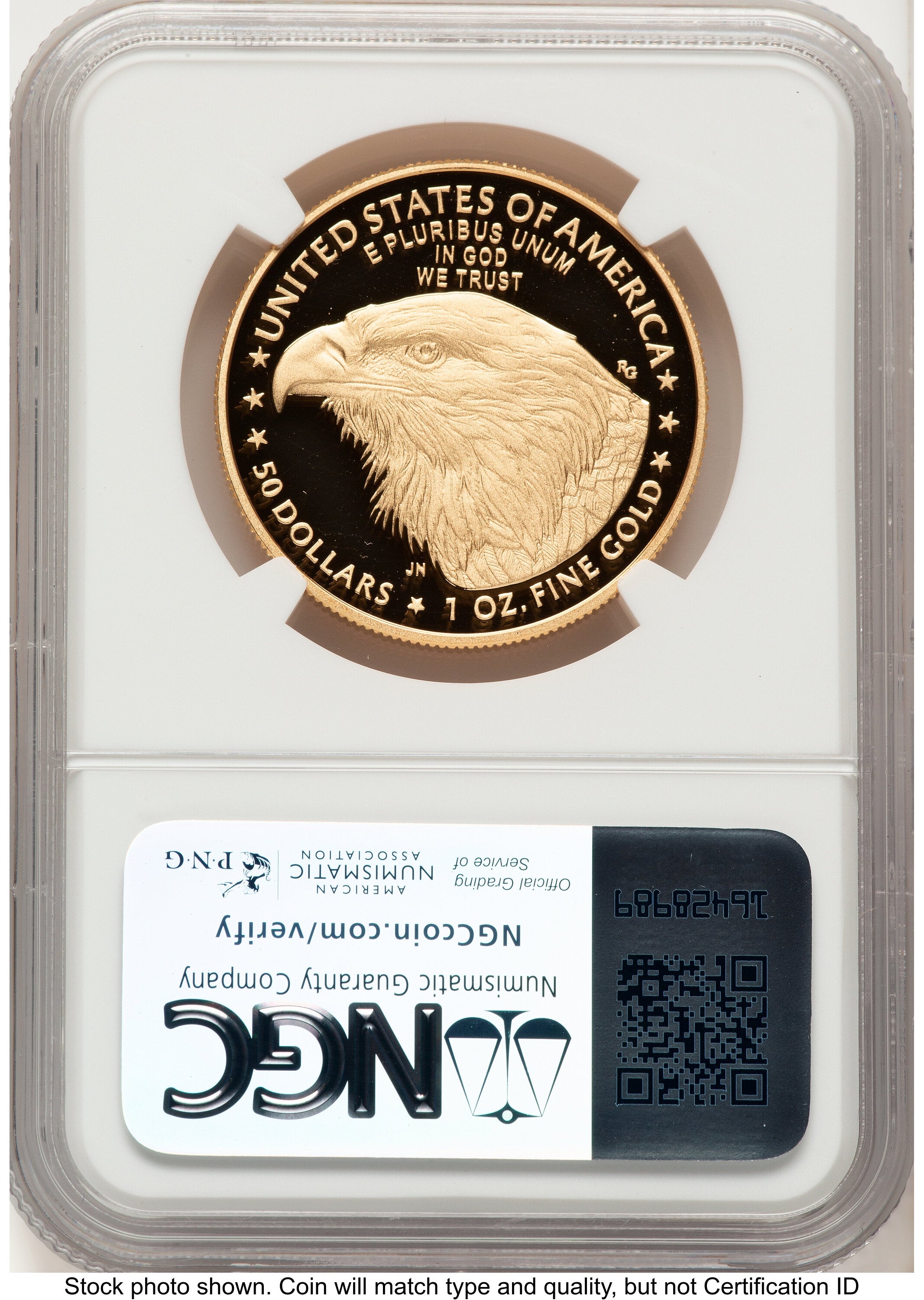 2023-W Proof Gold Eagle 1 oz FDI John NGC PF70 Mercanti