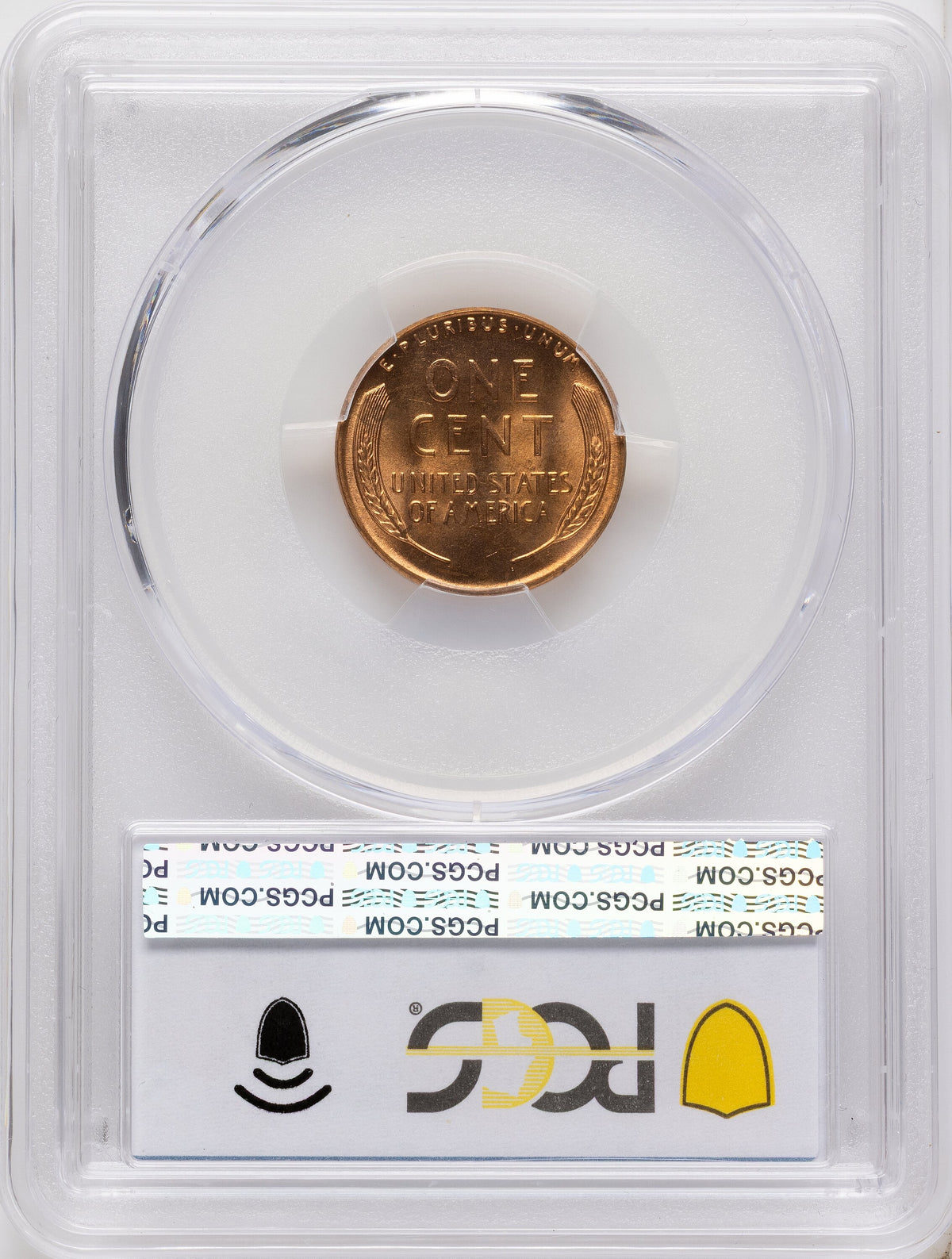 1954 1C RD Lincoln Cent PCGS MS67