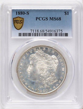 1880-S Morgan Dollar PCGS MS68