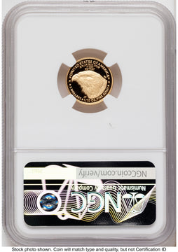 2026-W Proof Gold Eagle 1/10 oz FDI Red Book NGC PF70