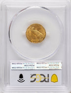 1915 $2.50 CAC Indian Quarter Eagle PCGS MS65