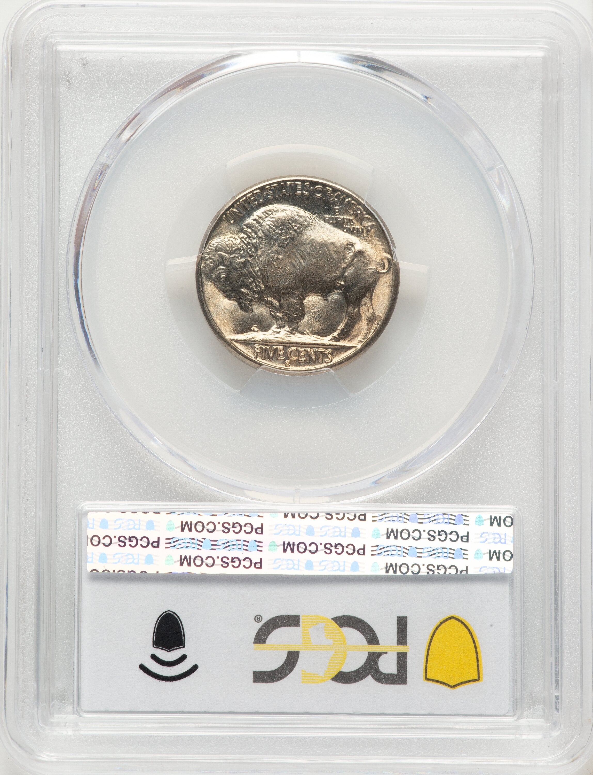 1937-S 5C Buffalo Nickel PCGS MS67