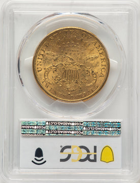 1889-S $20 Blue Gradient Liberty Double Eagle PCGS MS61