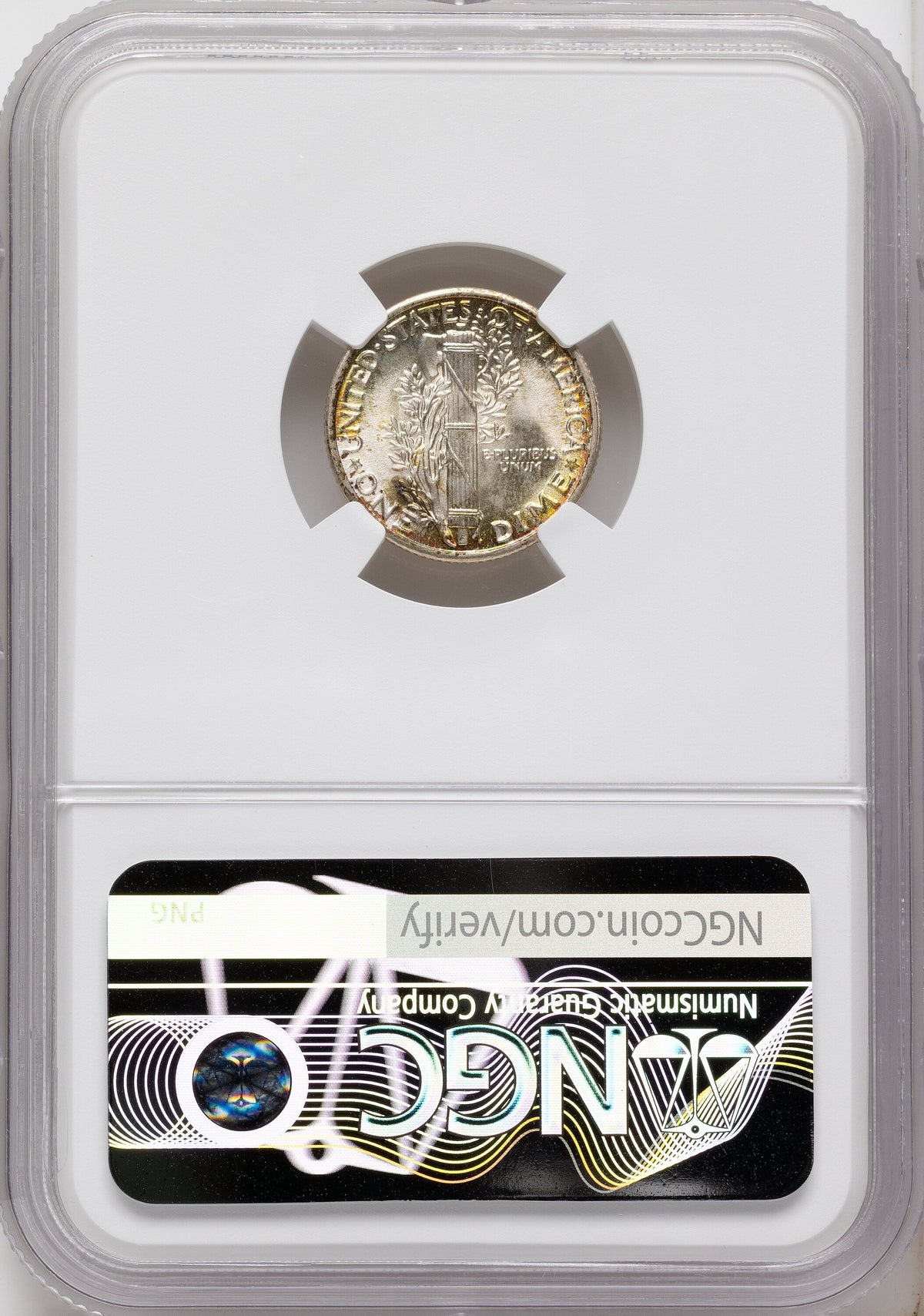 1935 10C FB Mercury Dime NGC MS68